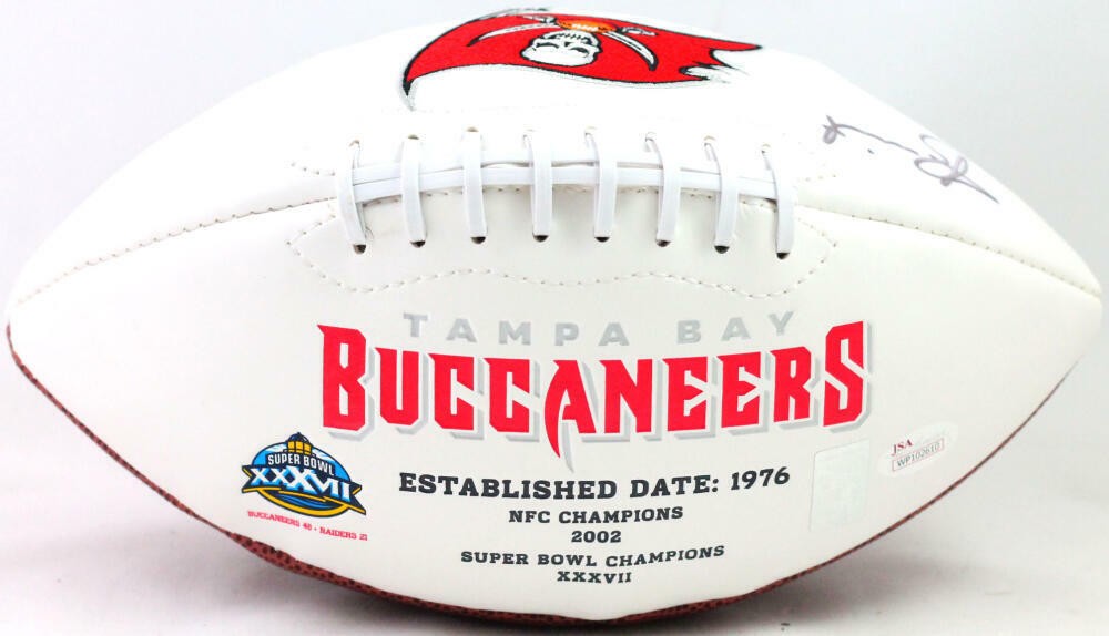 Jameis Winston Signed Tampa Bay Buccaneers Logo Football