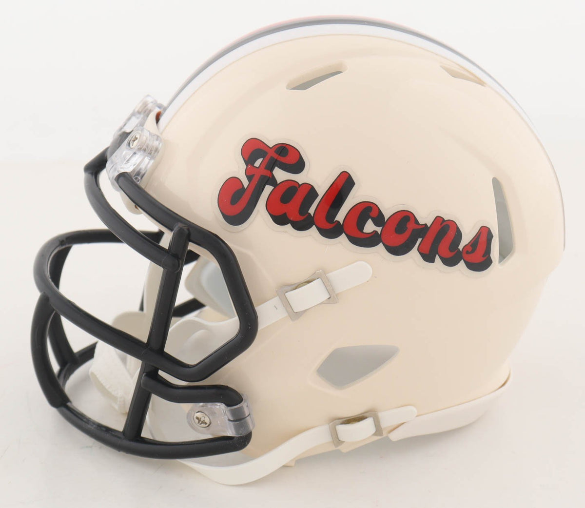 Eric Metcalf Autographed Atlanta Falcons Retro Mini Helmet