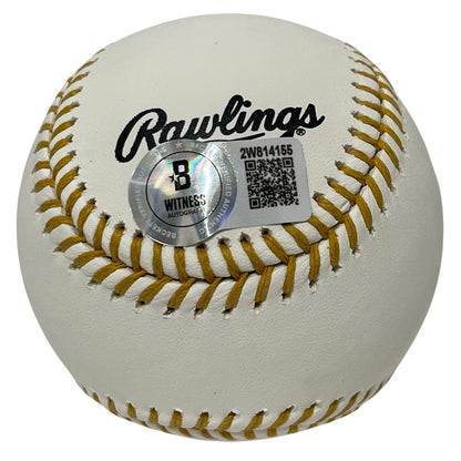 Mike Lowell Autographed Rawlings Gold Glove Baseball (Beckett COA)