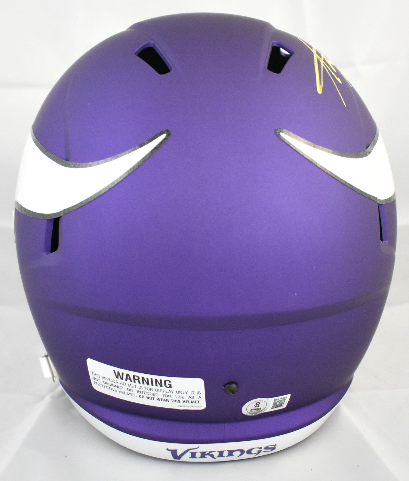 Adrian Peterson Signed Minnesota Vikings Full Size Speed Helmet