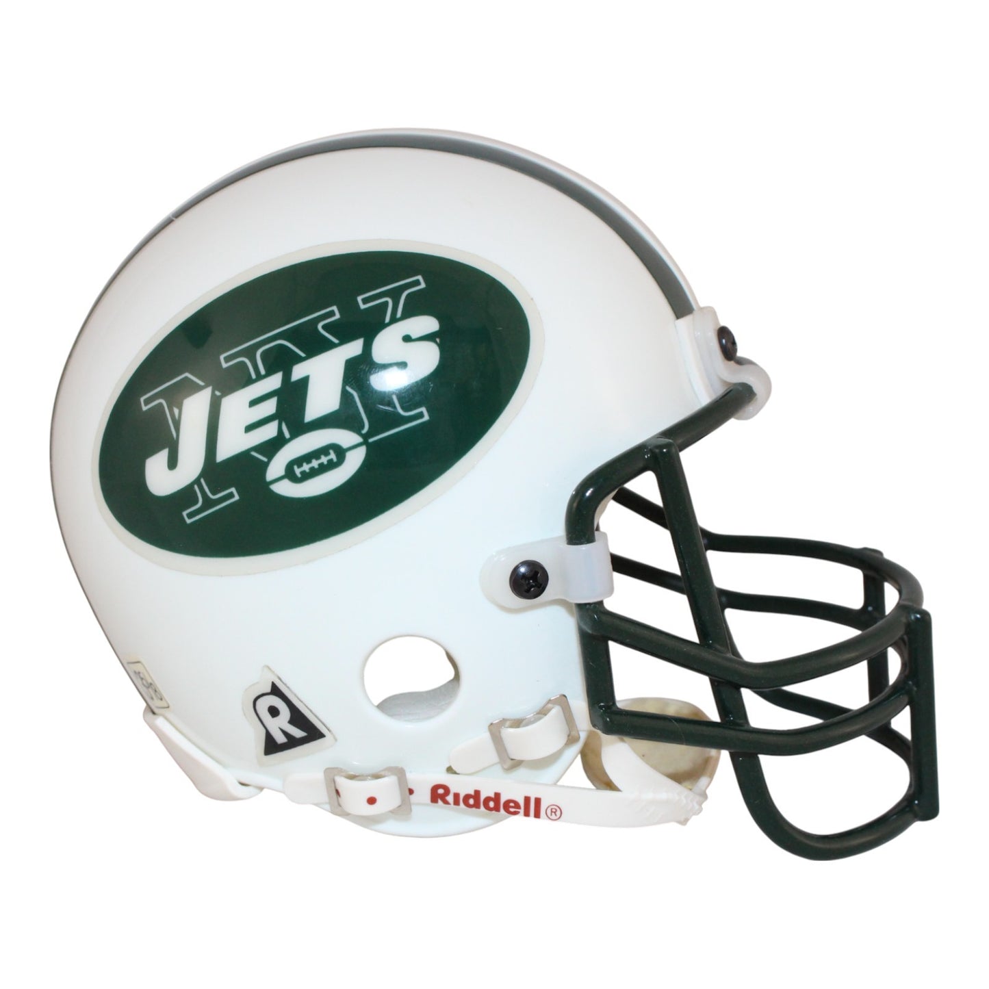 New York Jets Throwback 1998-2008 Riddell VSR4 Authentic Mini Helmet