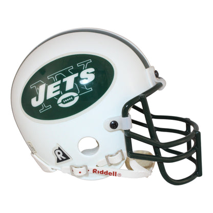 New York Jets Throwback 1998-2008 Riddell VSR4 Authentic Mini Helmet
