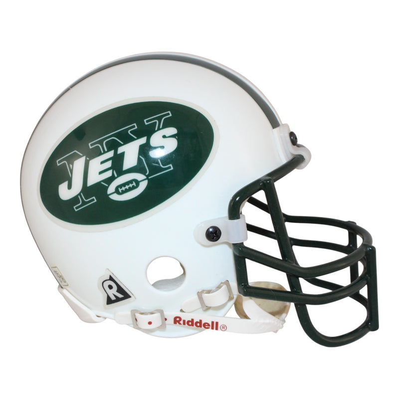 New York Jets Throwback 1998-2008 Riddell VSR4 Authentic Mini Helmet