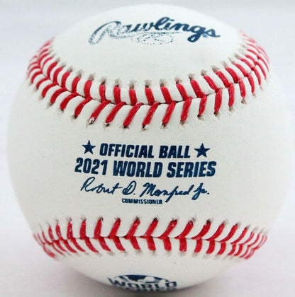 Alex Bregman Autographed 2021 World Series Rawlings Official MLB Baseball