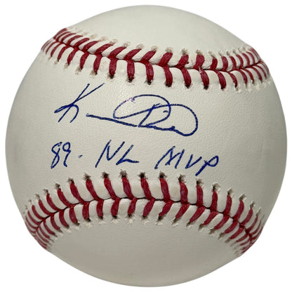 Kevin Mitchell Signed ROMLB Baseball with "89 NL MVP" Inscription (JSA Witness)