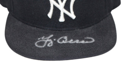 Yogi Berra Signed New York Yankees New Era Baseball Hat (Size 7 1/2)