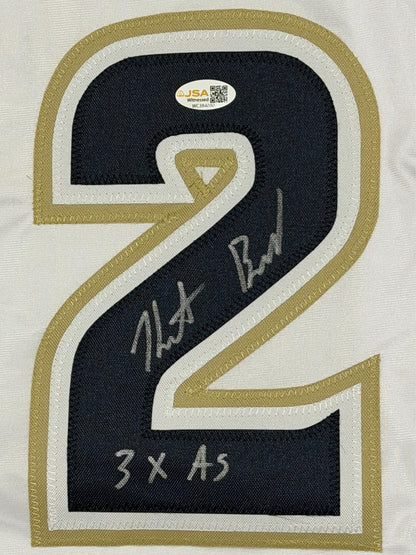 Heath Bell Signed San Diego Padres Custom Baseball Jersey