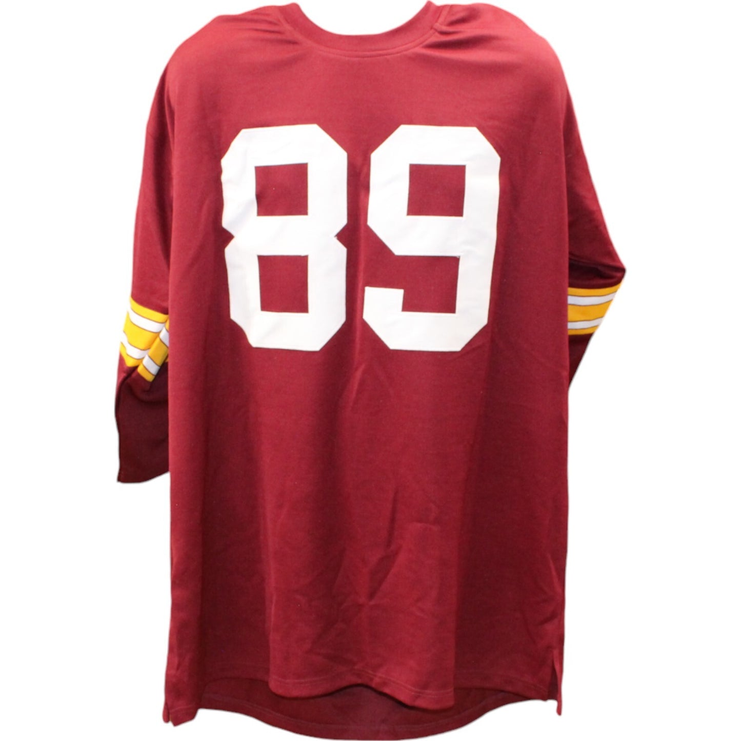 Dave Robinson Signed Custom Maroon Jersey with 3 Inscriptions (JSA)