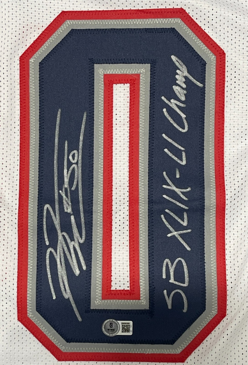 Rob Ninkovich Signed New England Patriots Custom Jersey SB XLIX LI Champ