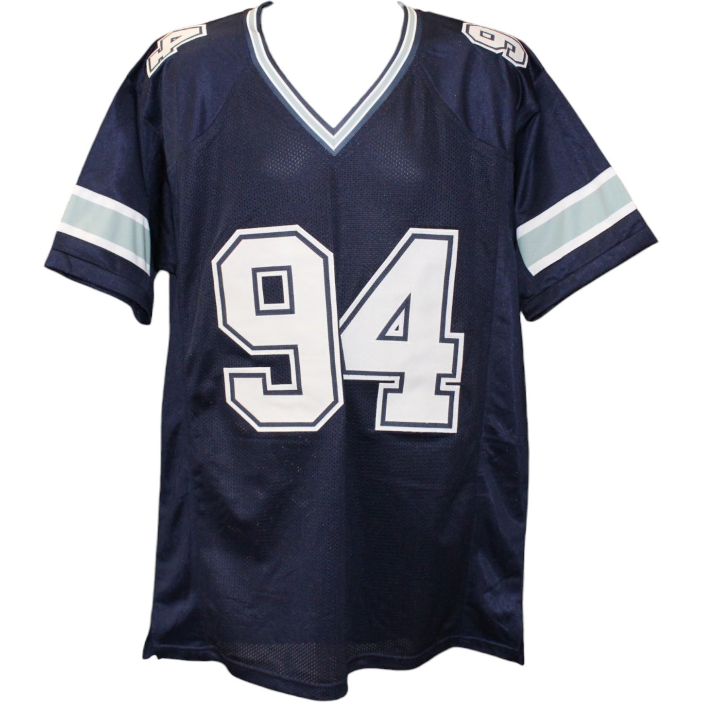 DeMarcus Ware Autographed Pro Style Blue Jersey