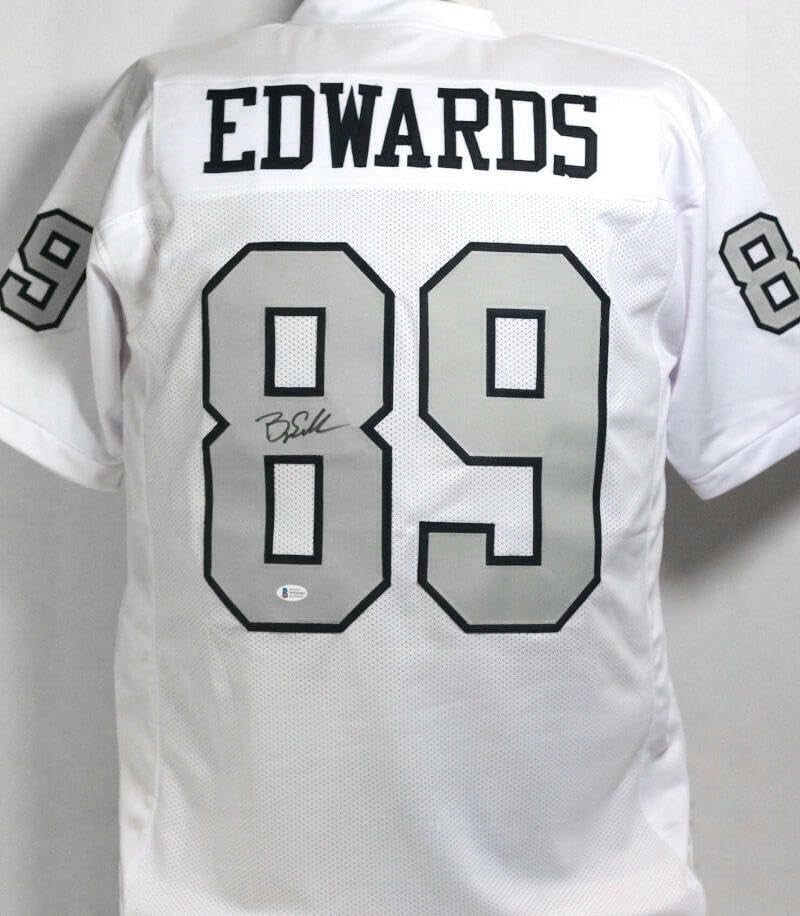 Bryan Edwards Autographed Color Rush Custom Jersey