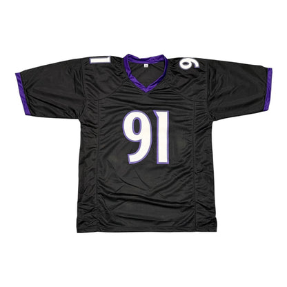Trey Hendrickson Signed Baltimore Ravens Custom Jersey