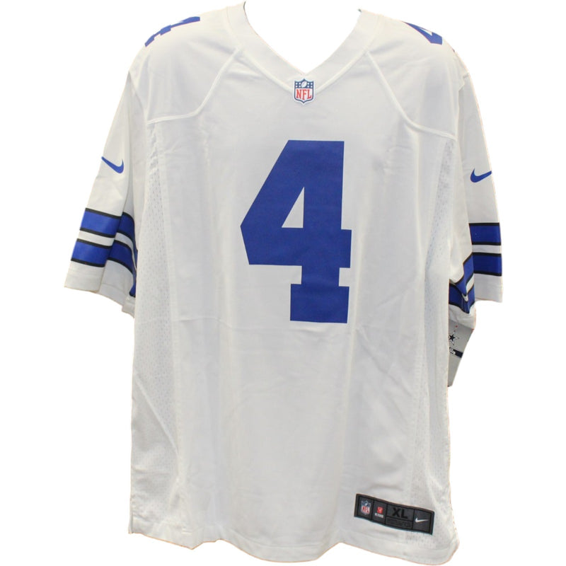 Dak Prescott Autographed Dallas Cowboys Nike Game Jersey (XL)