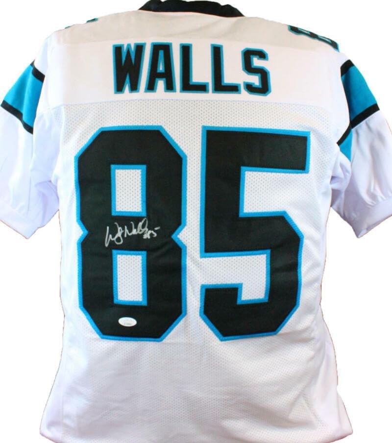 Wesley Walls Autographed White Custom Football Jersey