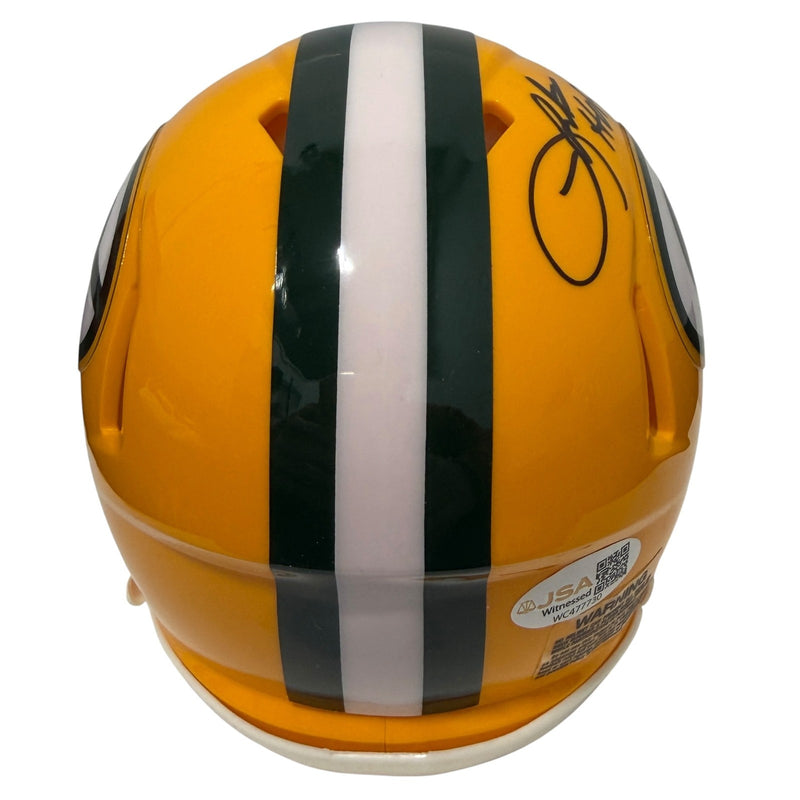 LeRoy Butler Signed Green Bay Packers Speed Mini Helmet (HOF 22) JSA