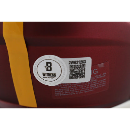 Magic Johnson Signed Washington Commanders Speed Mini Helmet