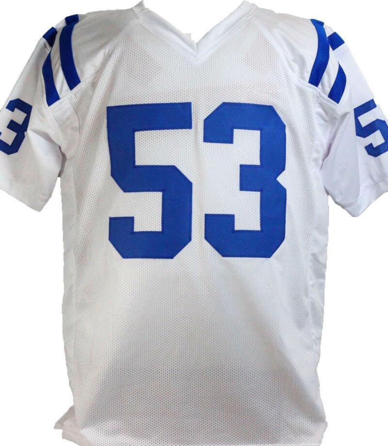 Darius Leonard Signed Indianapolis Colts Custom White Jersey