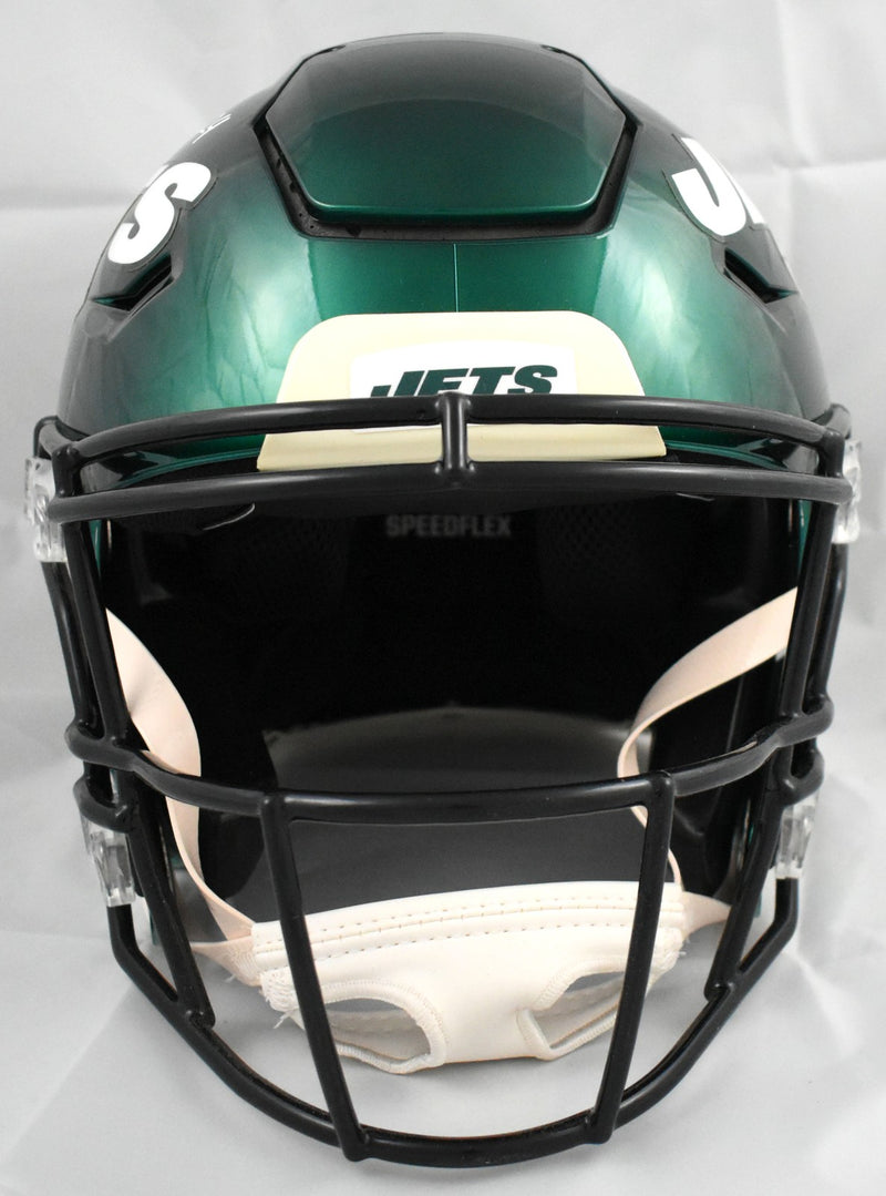 Darrelle Revis Signed New York Jets Full Size Speedflex Authentic Helmet