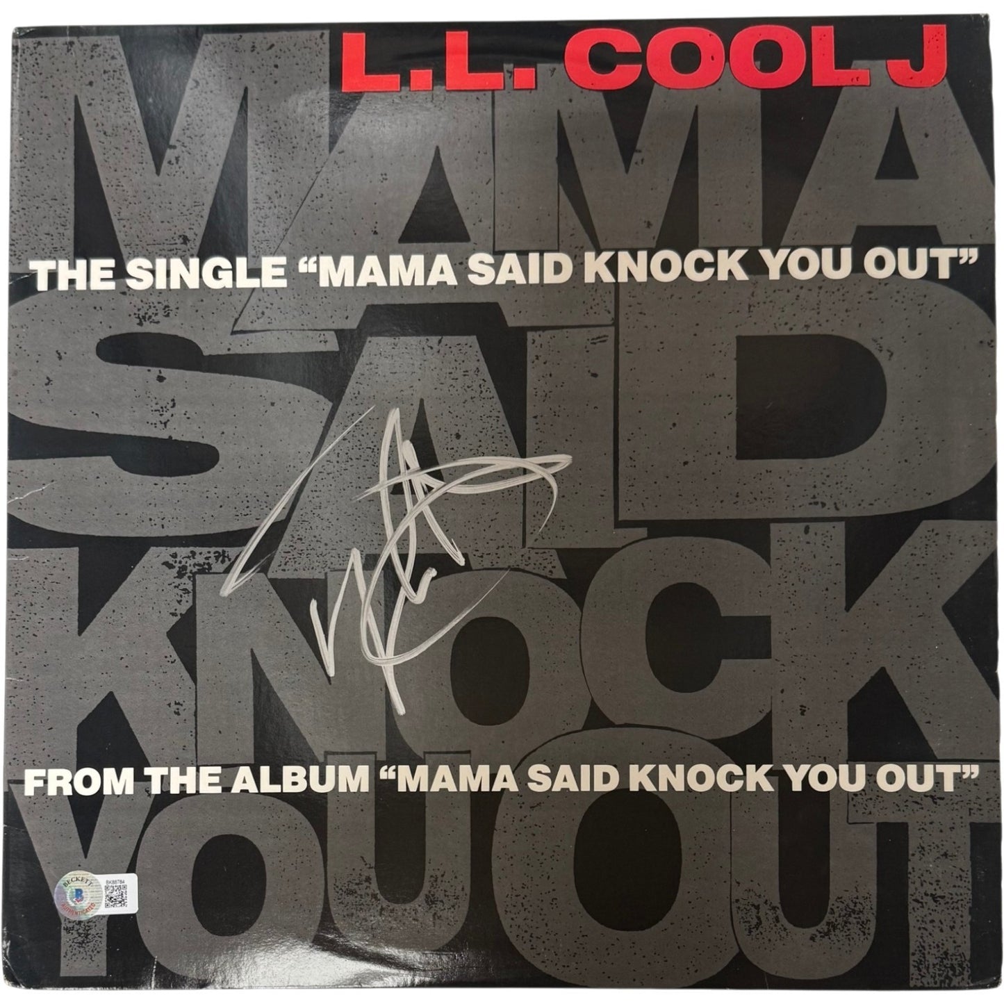 LL Cool J Autographed 1991 Mama Said Knock You Out 12" Vinyl Record