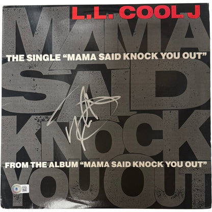 LL Cool J Autographed 1991 Mama Said Knock You Out 12" Vinyl Record