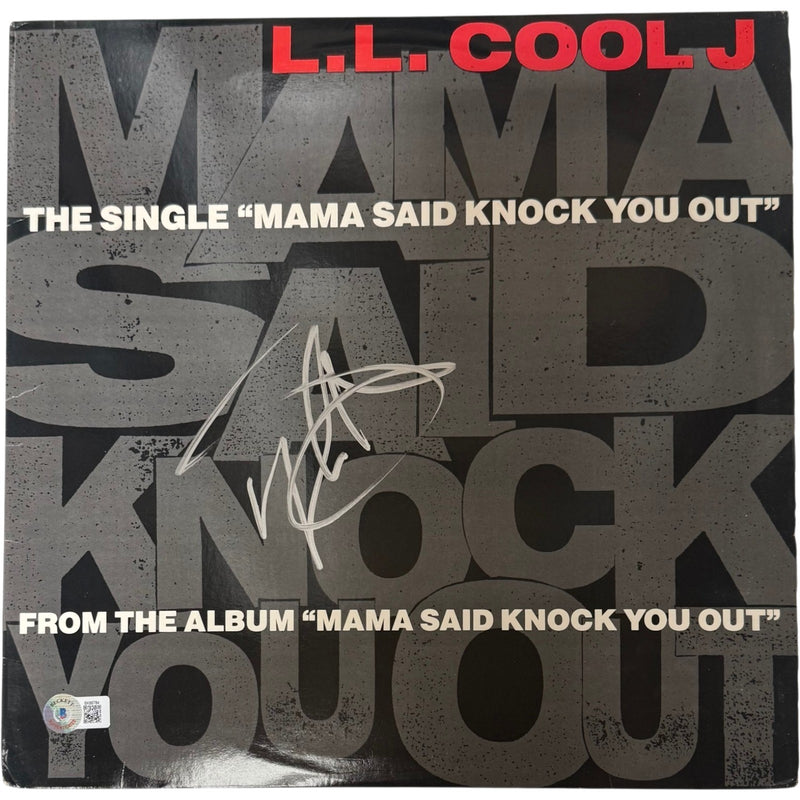 LL Cool J Autographed 1991 Mama Said Knock You Out 12" Vinyl Record