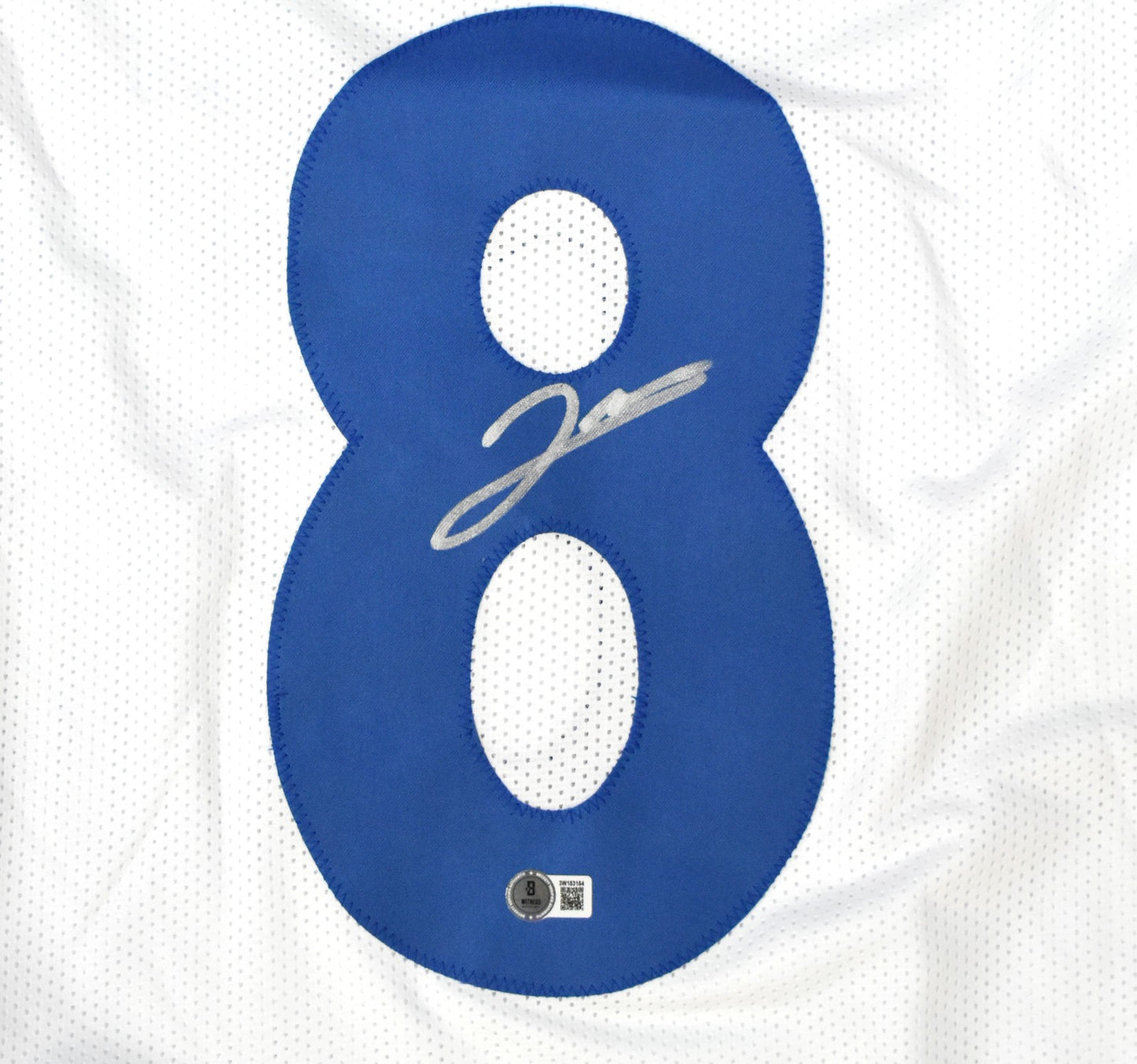 Jared Verse Signed Los Angeles Rams White Custom Jersey
