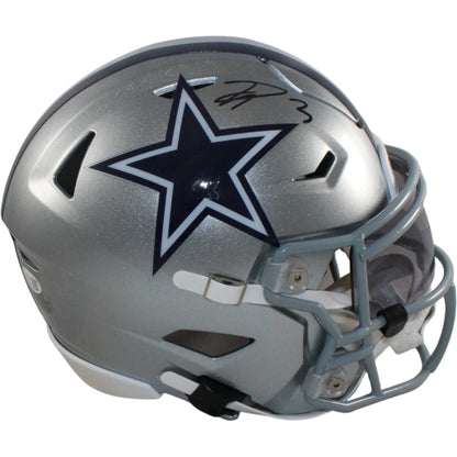 George Pickens Autographed Dallas Cowboys Mid-Size Midi Helmet (JSA)