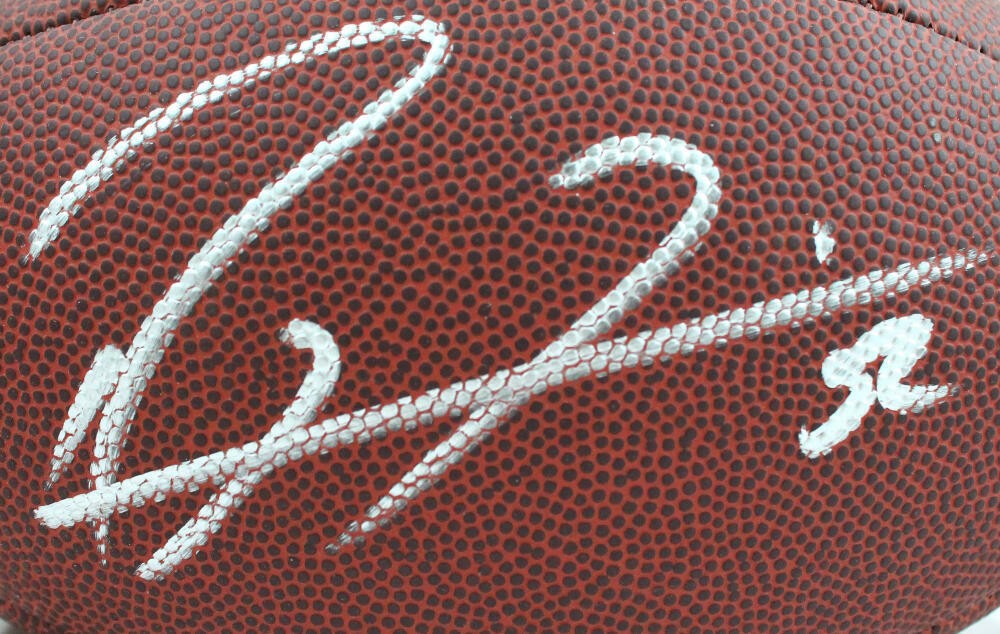 Ray Lewis Autographed NFL Duke Replica Football