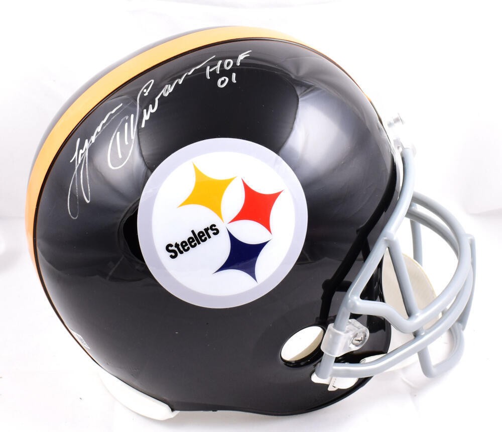 Lynn Swann Autographed Pittsburgh Steelers 1963-76 Throwback Full Size Helmet