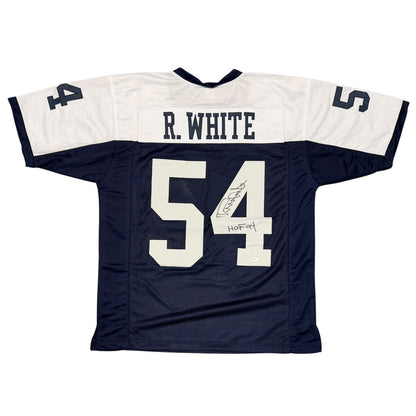 Randy White Signed Dallas Cowboys Custom Throwback Jersey (HOF 94)
