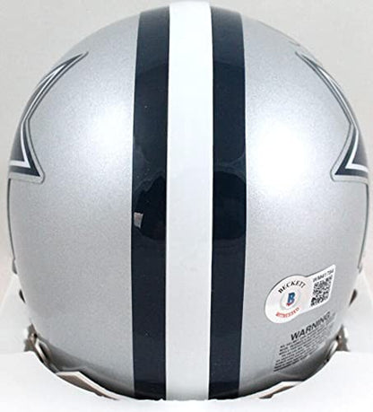 Tony Dorsett Autographed Dallas Cowboys Mini Helmet with HOF 94 Inscription