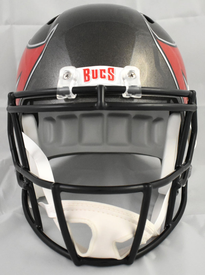 Mike Alstott Signed Tampa Bay Buccaneers Full Size Speed Helmet