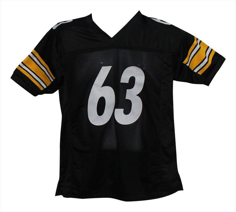 Dermontti Dawson Signed Pittsburgh Steelers Custom Jersey HOF BAS