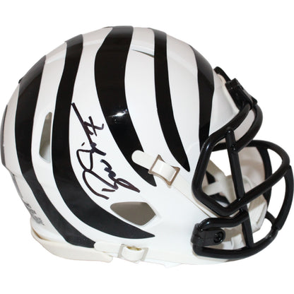 Boomer Esiason Signed Cincinnati Bengals 2022 Alternate Mini Helmet