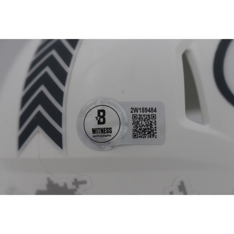 Jayden Reed Signed Green Bay Packers 2024 Salute to Service Mini Helmet