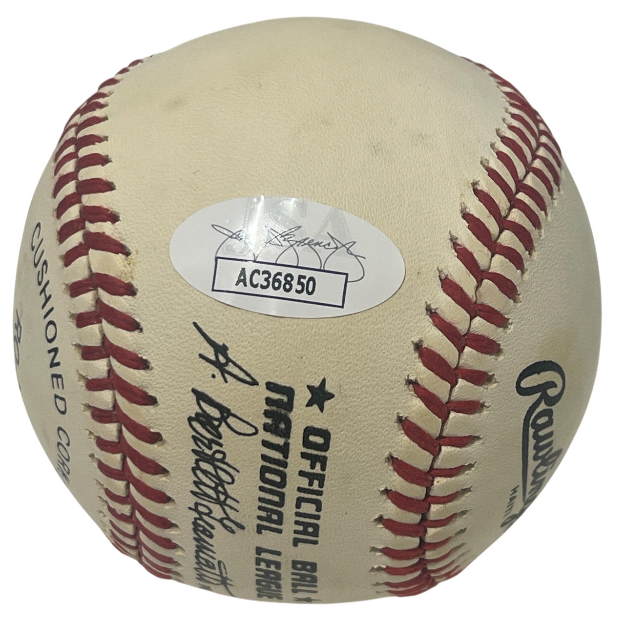 Rick Sutcliffe Signed Chicago Cubs Rawlings National League Baseball JSA