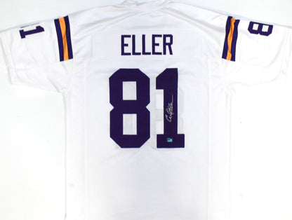 Carl Eller Signed Minnesota Vikings Custom White Jersey