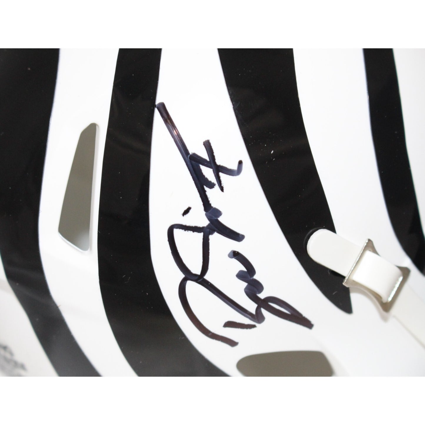 Boomer Esiason Signed Cincinnati Bengals 2022 Alternate Mini Helmet