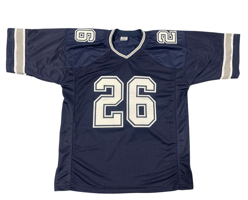 DaRon Bland Signed Dallas Cowboys Custom Football Jersey (Beckett COA)