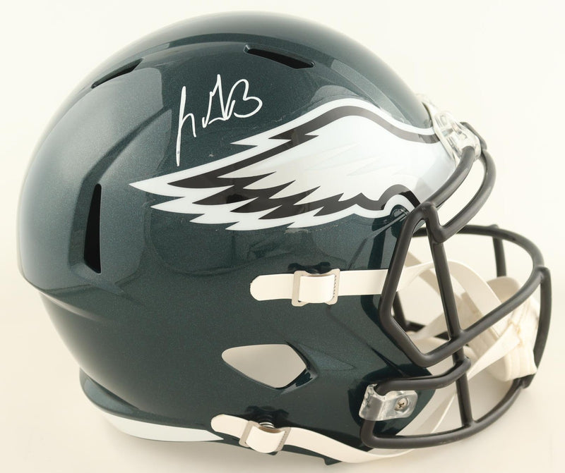 LeGarrette Blount Autographed Philadelphia Eagles Full Size Helmet