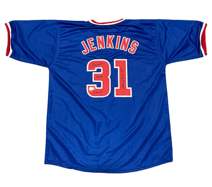 Fergie Jenkins Chicago Cubs Signed Custom Jersey with 4 Inscriptions