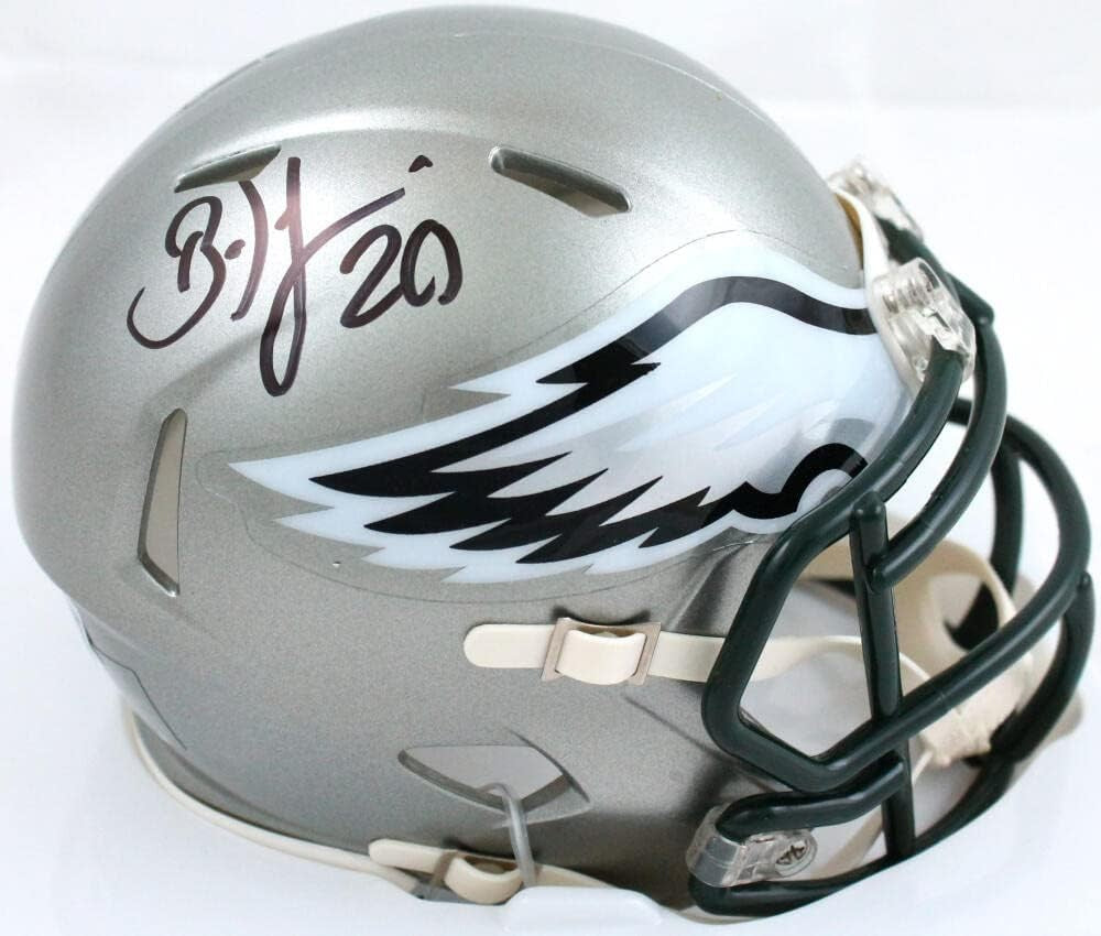 Brian Dawkins Signed Philadelphia Eagles Flash Speed Mini Helmet