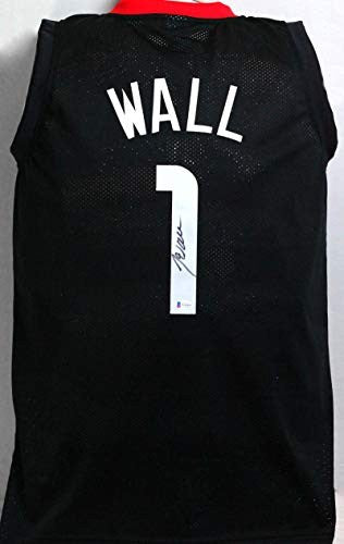 John Wall Signed Houston Rockets Custom Black Jersey