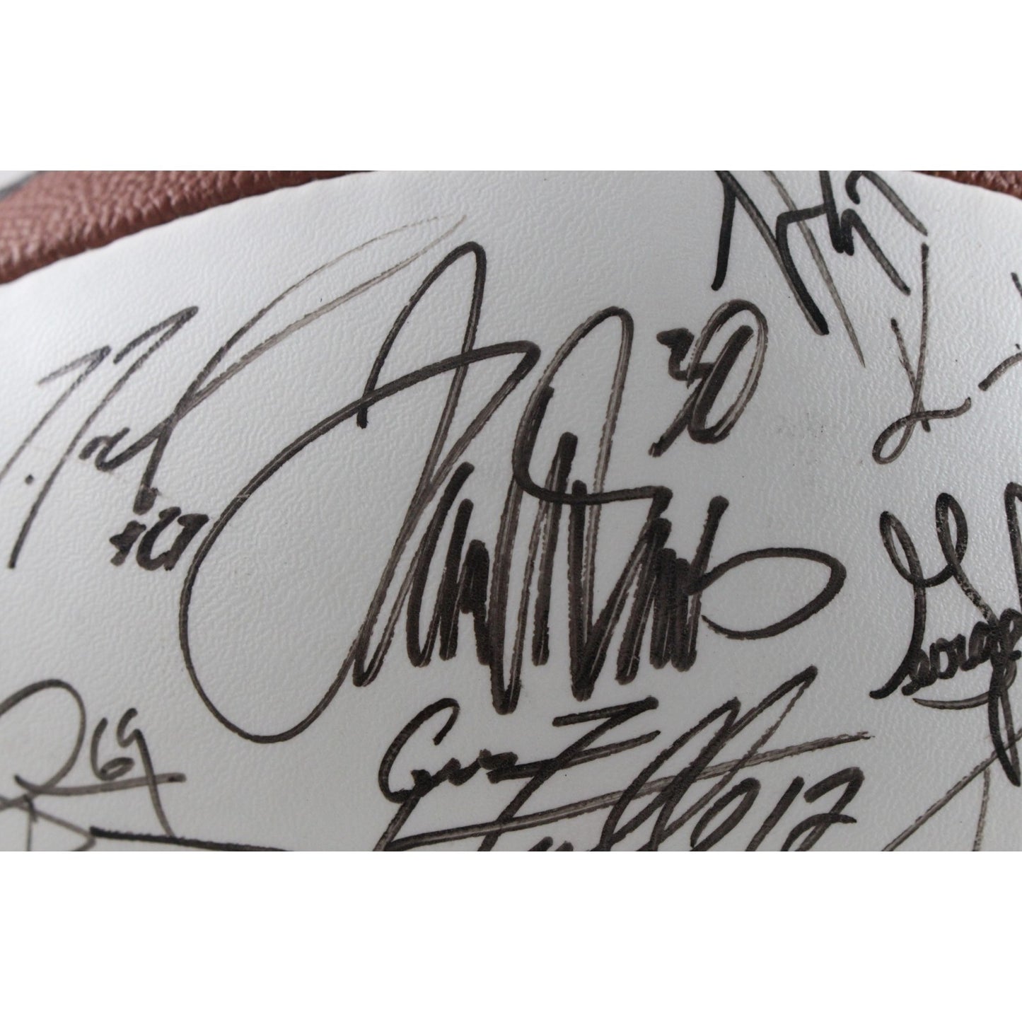 Pat Bowlen & Mike Shanahan Multi-Signed 2000 Denver Broncos Team Football
