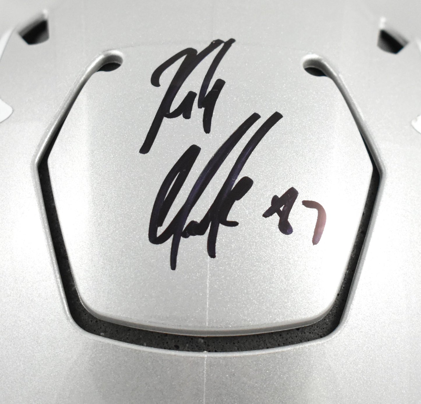 Rob Gronkowski Signed New England Patriots Full Size SpeedFlex Helmet