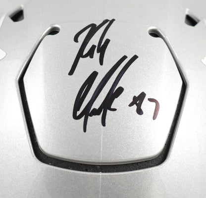 Rob Gronkowski Signed New England Patriots Full Size SpeedFlex Helmet