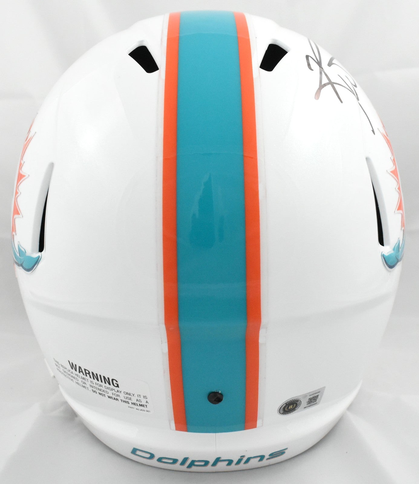 Ricky Williams Signed Miami Dolphins Full Size Speed Helmet - "SWED"