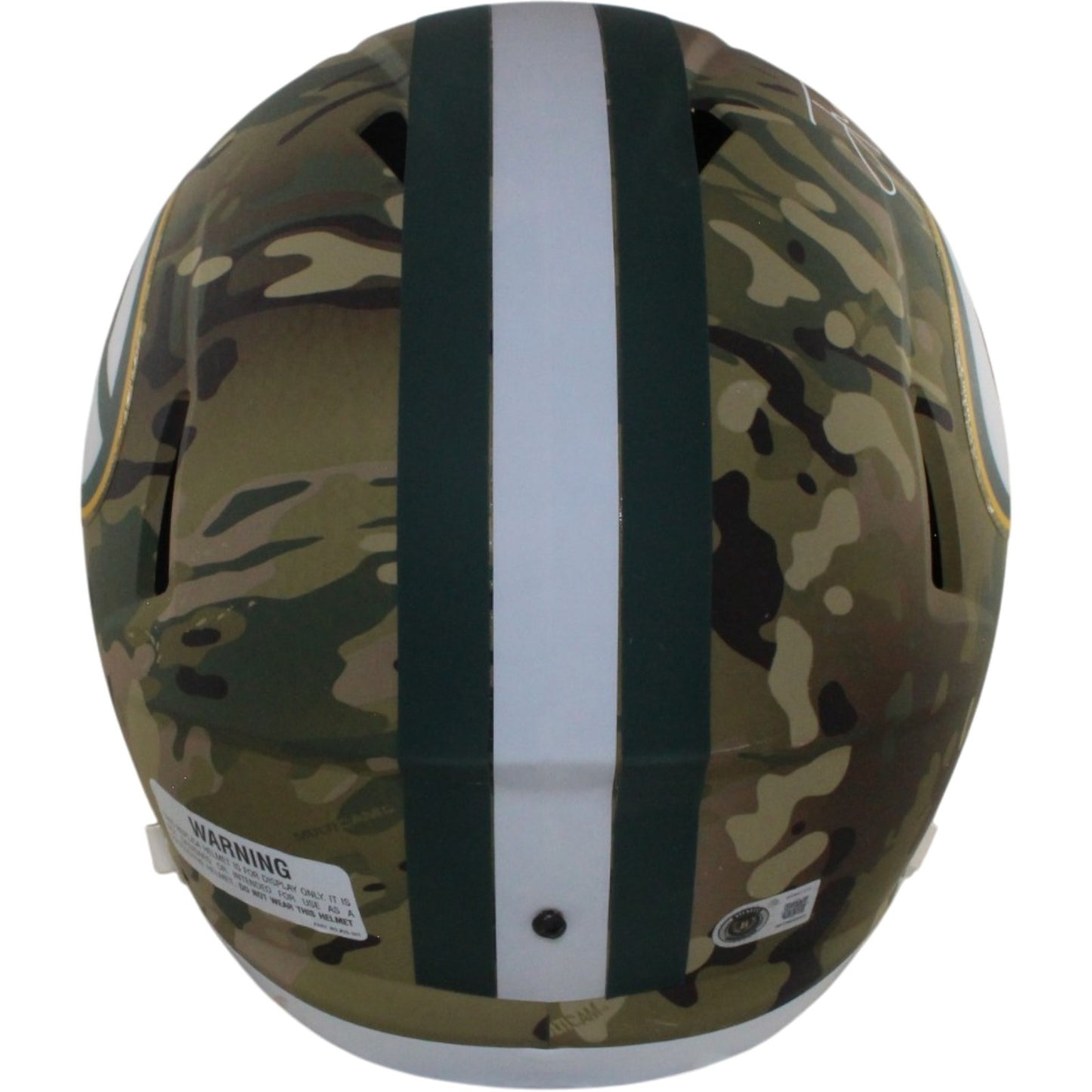 Jordan Love Signed Green Bay Packers Full Size Camo Helmet