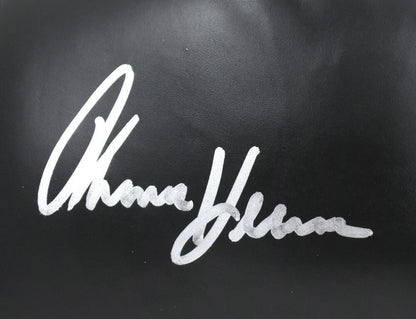 Tommy Hearns Autographed Black Everlast Boxing Glove