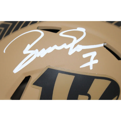 Boomer Esiason Signed Cincinnati Bengals 2023 Salute to Service Mini Helmet